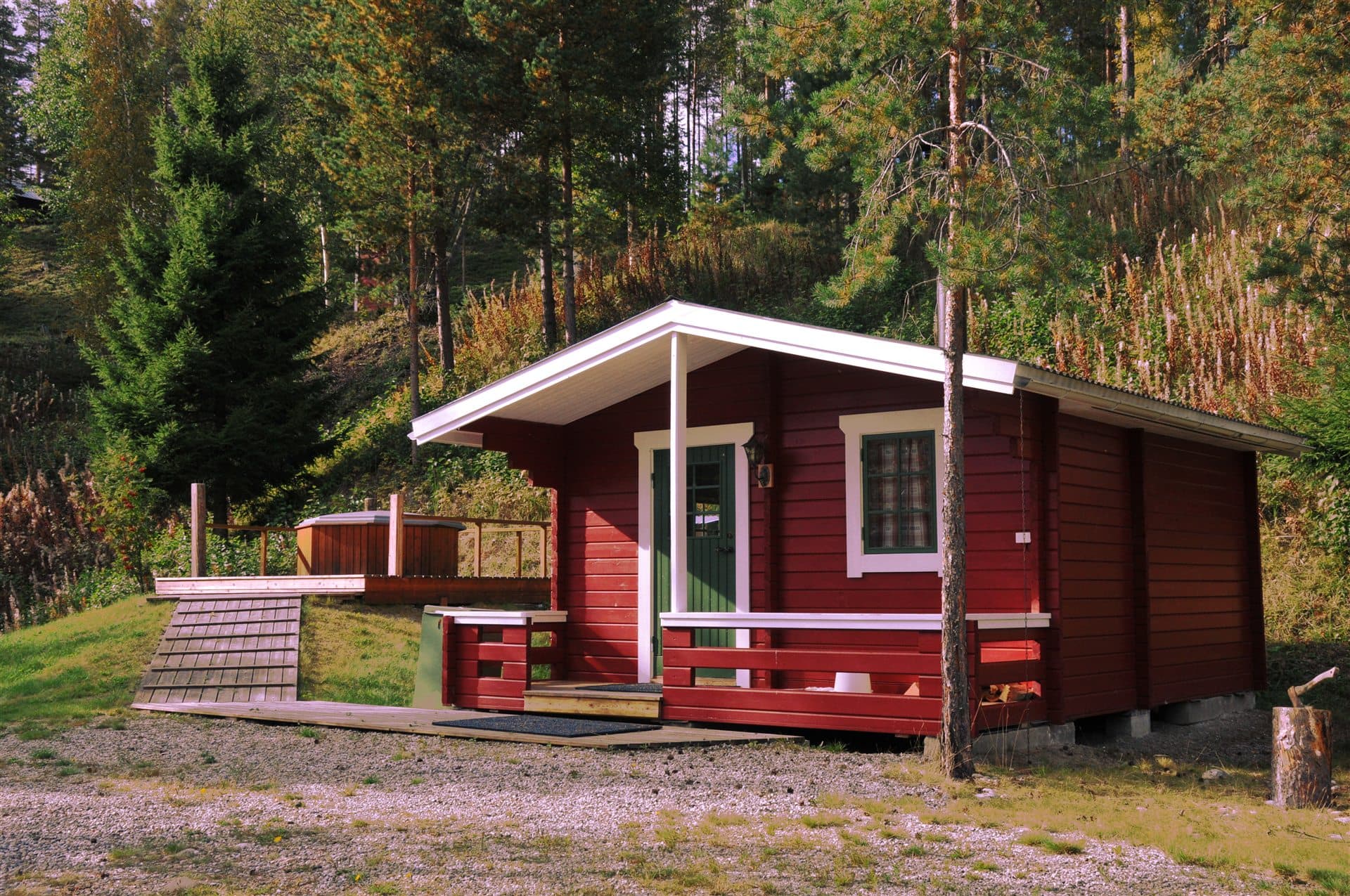 Bastu vid älven