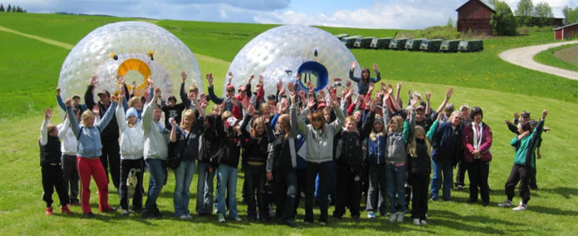 Konferens och teambuilding på Zorbcenter